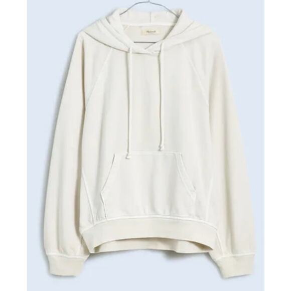 Madewell Tops - Madewell Relaxed Raglan Sleeve 365 Terry Ootoya Hoodie Sweatshirt US Women's XS